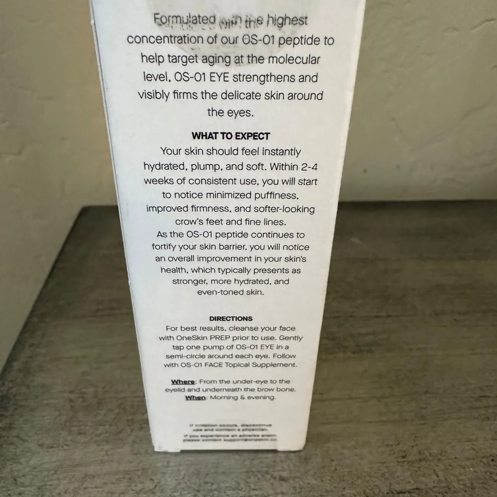 One Skin OS-01 EYE CREAM NIB - Picture 5 of 5